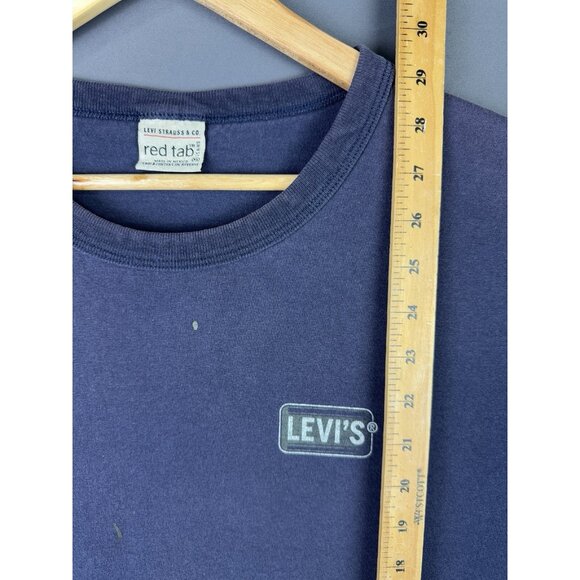 Vintage 90's Levi's Strauss Jeans Red Tab Shirt Promo Rare XL Hype Streetwear - Picture 15 of 15